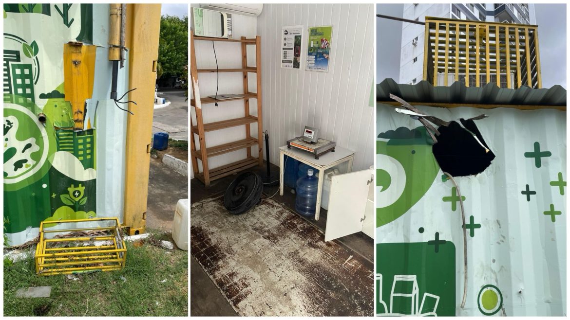 vandalismo-e-furtos-interrompem-coleta-do-recicla-capital-em-salvador